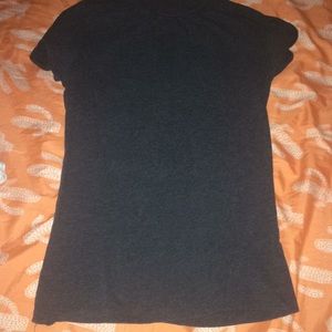 Grey half turtleneck